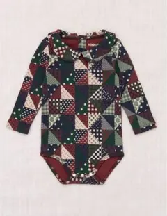 Misha & Puff パッチワーク　ロンパース　9-12M