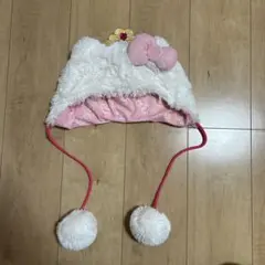 USJ ハローキティ ファーハット 帽子