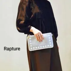 【ラプチャー Rapture】ショルダーバッグ クラッチバッグ パール 2wayのサムネイル