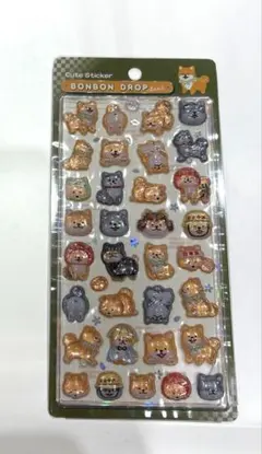 【正規品】柴犬　和柄　BONBON DROP シール