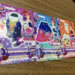 アイカツ Sangria Rosa ネイビーピンクドラジェットコーデセット