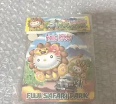 サンリオ　キティ　富士サファリパーク　ダイカット　メモ レア