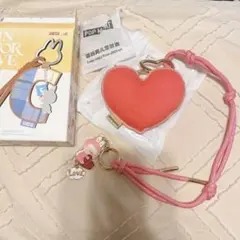 ラブブ　イニシャルキーリング　シークレット　ハート