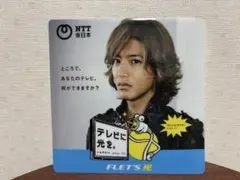 NTT東日本 フレッツ光 販促POP 木村拓哉 テレビに光を 非売品 ノベルティのサムネイル