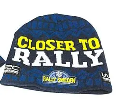 WRC RALLY SWEDEN 2020 ニットキャップ 帽子　②