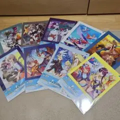 一番くじ ポケマスEX F賞 ポケマスアート クリアポスター 9セット
