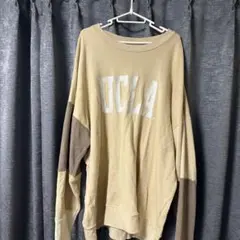 BEAMS UCLA クルーネック スウェット トレーナー ベージュのサムネイル