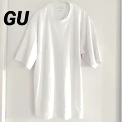 ⭐️GU⭐️ Dry ponte crew-neck T-shirtのサムネイル