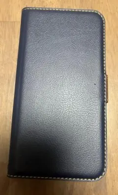 らくらくスマートフォン F-52B ケース 手帳型 ブルー