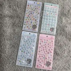 BONBON DROP mini ステッカー 4枚　しずくちゃん　ハンギョドン