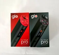 glo HYPER pro ルビー・ブラック ＆ブラック　グローハイパープロ