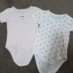 半袖肌着ロンパース 90