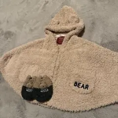 GELATO PIQUE くまさんポンチョ＋ソックスセット