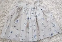 earth アース 花柄 キュロット スカート