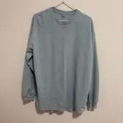 GU ライトブルー 長袖カットソー L