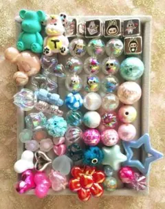 カスタムビーズ·トッパー·フレームまとめ売り 57個