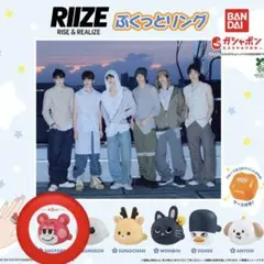 RIIZE ガチャガチャ　ぷくっとリング　ショウタロウ　リズコ