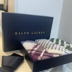 RALPH LAUREN タオルハンカチ 3枚セット ギフトボックス入りのサムネイル
