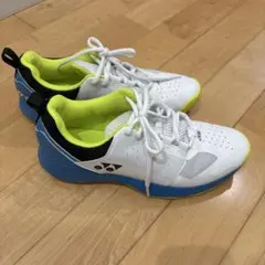 YONEX 206 テニスシューズ ホワイト/イエロー/ブルー