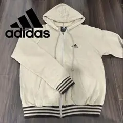 【adidas】フード付きジップパーカー