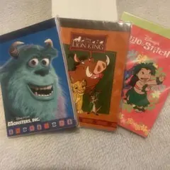 東京ディズニーランド　メモ帳3点セット