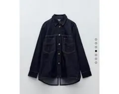 【新品未使用】ZARAデニムシャツジャケット
