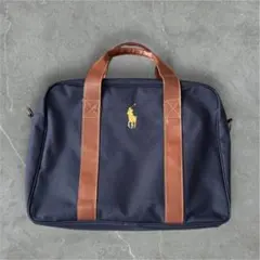 美品 POLO RALPH LAUREN 2way ハンドバッグ A4収納可能