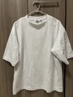 ユニクロU エアリズムTシャツ Lサイズ　ホワイト