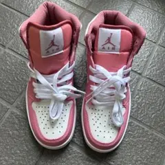 Nike Air Jordan ホワイト ピンク y2k archive 平成 - メルカリ
