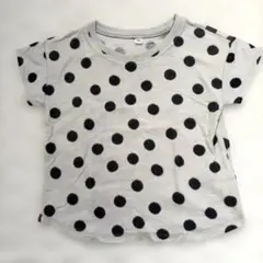無印良品　水玉模様 半袖Tシャツ 100サイズのサムネイル