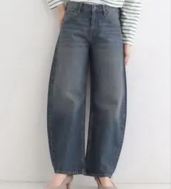 新品タグつき！SHOO・LA・RUE CURVE デニムパンツ LLのサムネイル