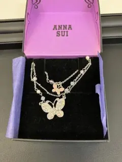 ANNA SUI バタフライ ネックレス