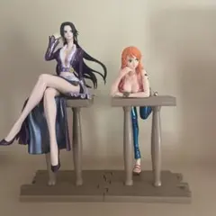 ワンピース フィギュア ボア・ハンコック ナミ 2体セット