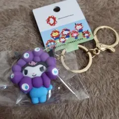 サンリオ　ミャクミャク　パステルカラー　キーホルダー　クロミ