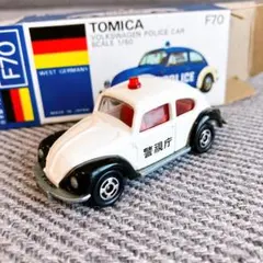 トミカ 青箱　F70 フォルクスワーゲンポリスカー　VWフェア限定絶版当時物レア トミカ 青箱 F70 フォルクスワーゲンポリスカー VWフェア限定絶版当時