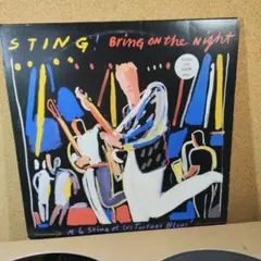 スティング STING　Bring on the Night 2枚組LPレコード