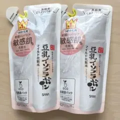 豆乳イソフラボン マイルド化粧水 詰め替え用 2個セット 180mlのサムネイル