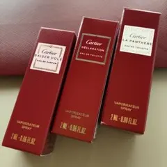 新品未開封✴︎Cartier 香水サンプル3本セットのサムネイル