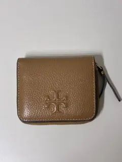TORY BURCH 二つ折り財布 ブラウン