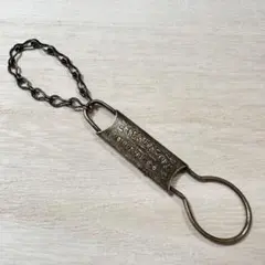 STEVENSON OVERALL CO. キーホルダー　アンティークゴールド