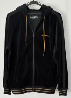 DIESEL ベルベットフード付きパーカー