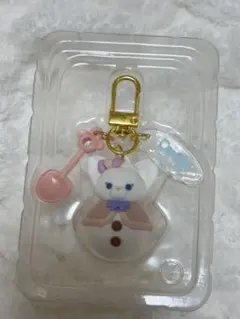 ダッフィー＆フレンズ チャーム 雪だるま シークレット オブ スノーウィーディー