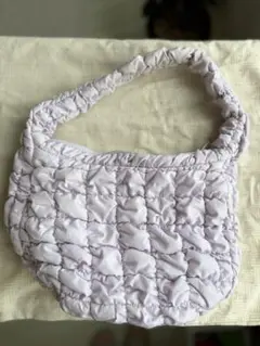 COS キルティング ミニバッグ パープル Micro Bag - メルカリ