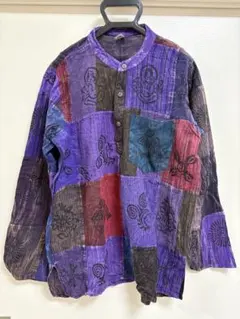 長袖 シャツ　M ⑤