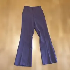 GU パープル フレアパンツ S
