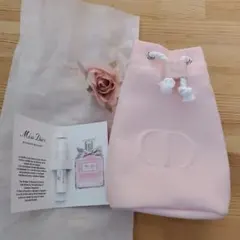 Dior　ミスディオールブルーミングブーケ巾着ポーチ