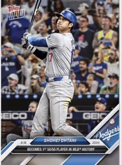 2026年最新】24時間限定発売カード 大谷翔平 TOPPS NOWの人気アイテム