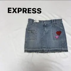 ✨一点 限り✨EXPRESS デニムタイトスカート 1/2 ミニスカート