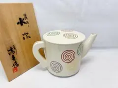 加藤委　青白磁　片口酒注（徳利） 加藤委 青白磁 片口酒注（徳利） - メルカリ