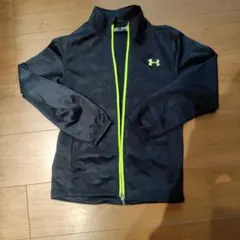 UNDER ARMOUR ジャージ ジャケット 黒（薄い迷彩柄）Mサイズ